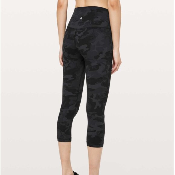 Lululemon Align Crop *21" Incognito Camo Multi Grey - Picture 6 of 6